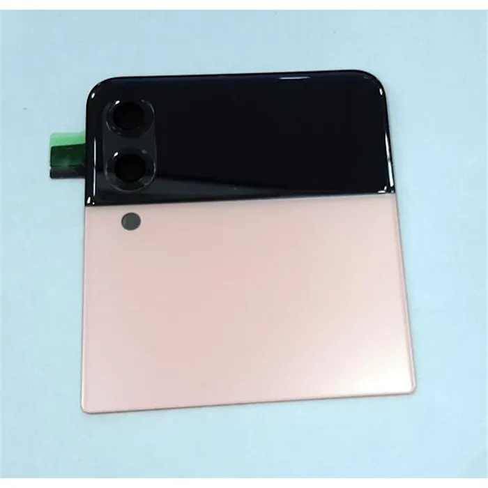 Tapa trasera o tapa bateria rosa para Samsung Galaxy Z Flip 3 5G F711 GH97-26773J Service Pack