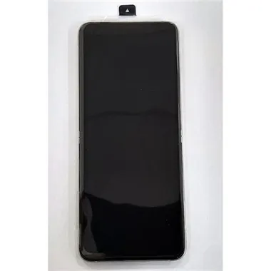 Pantalla lcd para Samsung Galaxy Z Flip 3 5G F711 GH82-27243B mas tactil negro mas marco crema Service Pack