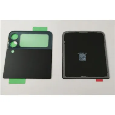 Tapa trasera o tapa bateria negra para Samsung Galaxy ZFlip 3 5G F711 