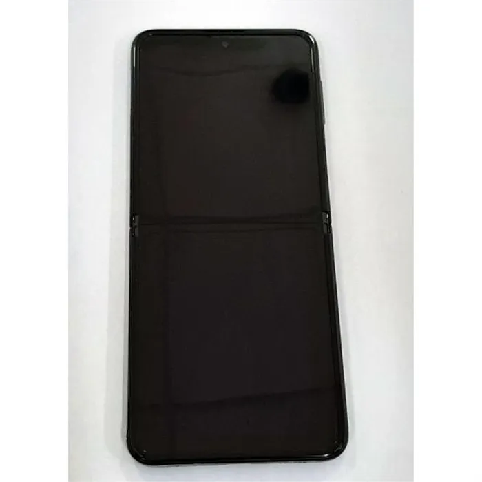 Pantalla lcd para Samsung Galaxy Z Flip 3 5G F711 GH82-27243A mas tactil negro mas marco negro Service Pack