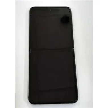 Pantalla lcd para Samsung Galaxy Z Flip 3 5G F711 GH82-27243A mas tactil negro mas marco negro Service Pack