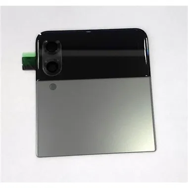 Tapa trasera o tapa bateria gris para Samsung Galaxy Z Flip 3 5G F711 GH97-26773G Service Pack