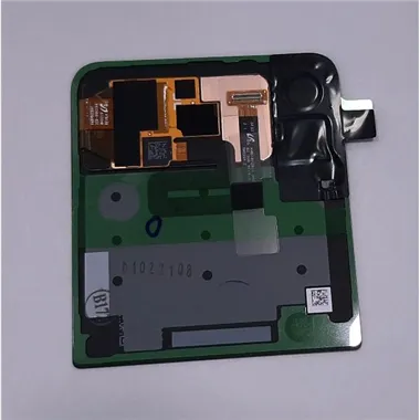Tapa trasera o tapa bateria gris para Samsung Galaxy Z Flip 3 5G F711 GH97-26773G Service Pack
