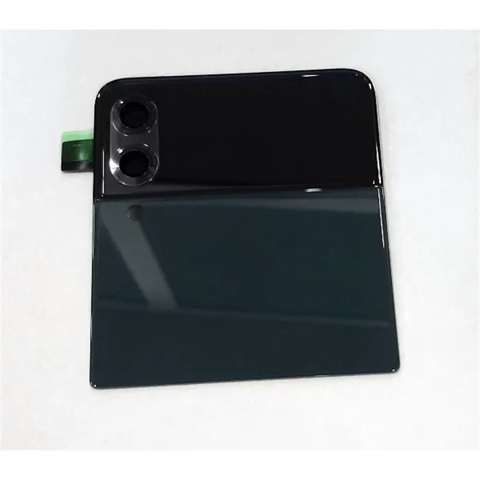 Tapa trasera o tapa bateria verde para Samsung Galaxy Z Flip 3 5G F711 GH97-26773C Service Pack