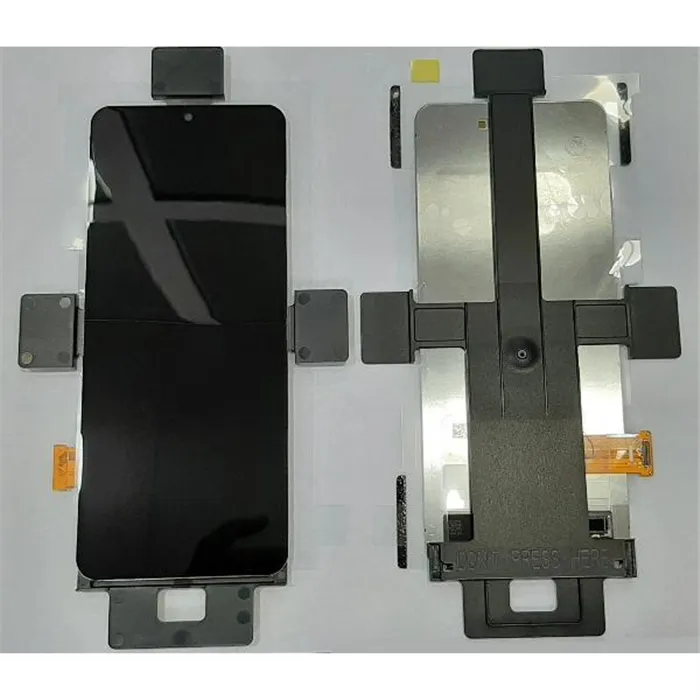 Pantalla lcd para Samsung Galaxy Z Flip 3 5G SM-F711B GH96-14408A mas tactil negro Service Pack