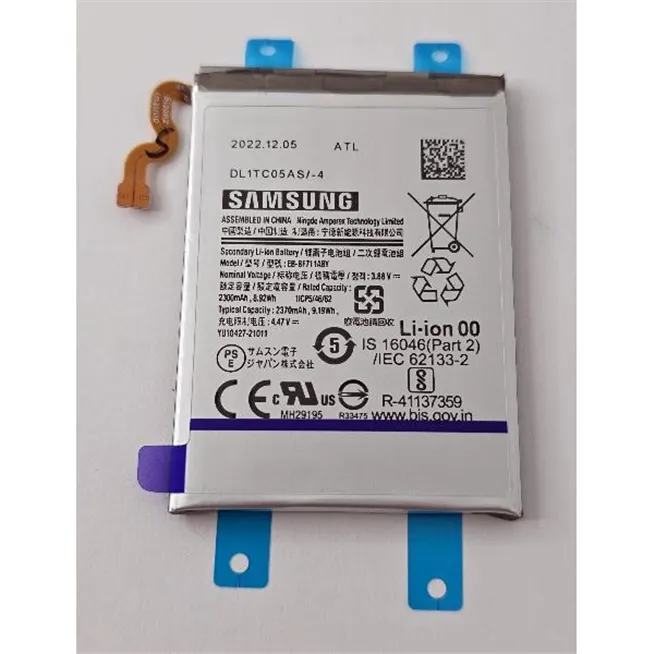Bateria para Samsung Galaxy Z Flip3 5G EB-BF711ABY GH82-26270A  SM-F711 Service Pack