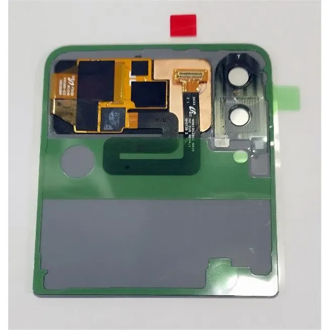 Lcd trasero morado para Samsung Galaxy Z Flip 3 5G F711 calidad premium