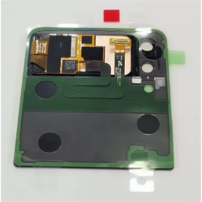 Lcd trasero verde para Samsung Galaxy Z Flip 3 5G F711 calidad premium