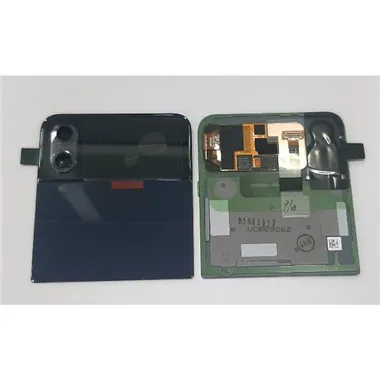 Tapa trasera o tapa bateria negra para Samsung Galaxy Z Flip 4 SM-F721 GH97-27947E GH97-28046E mas pantalla lcd Ser