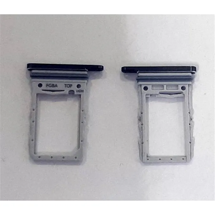 Soporte o bandeja sim negra para Samsung Galaxy Z Flip 4 SM-F721 calidad premium