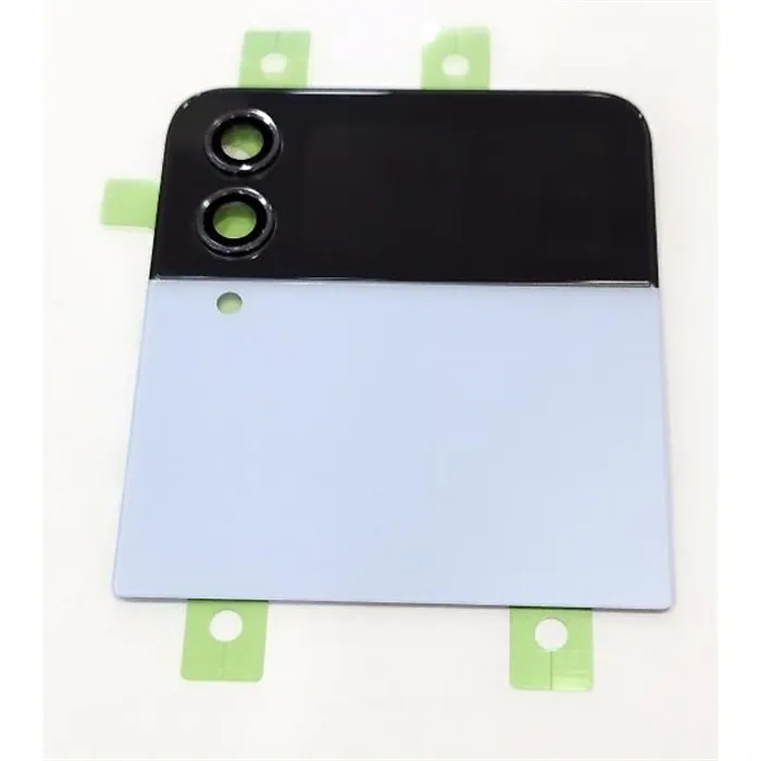 Lcd trasero azul para Samsung Galaxy Z Flip 4 F721 calidad premium