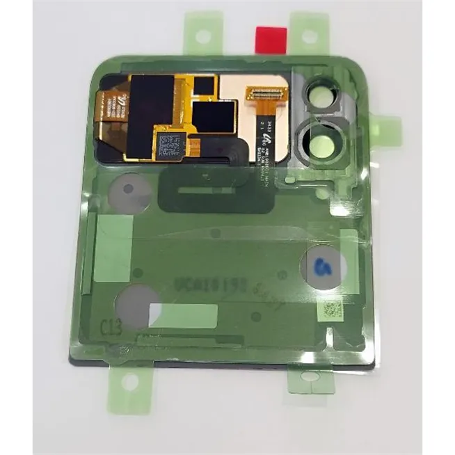 Lcd trasero morado para Samsung Galaxy Z Flip 4 F721 calidad premium