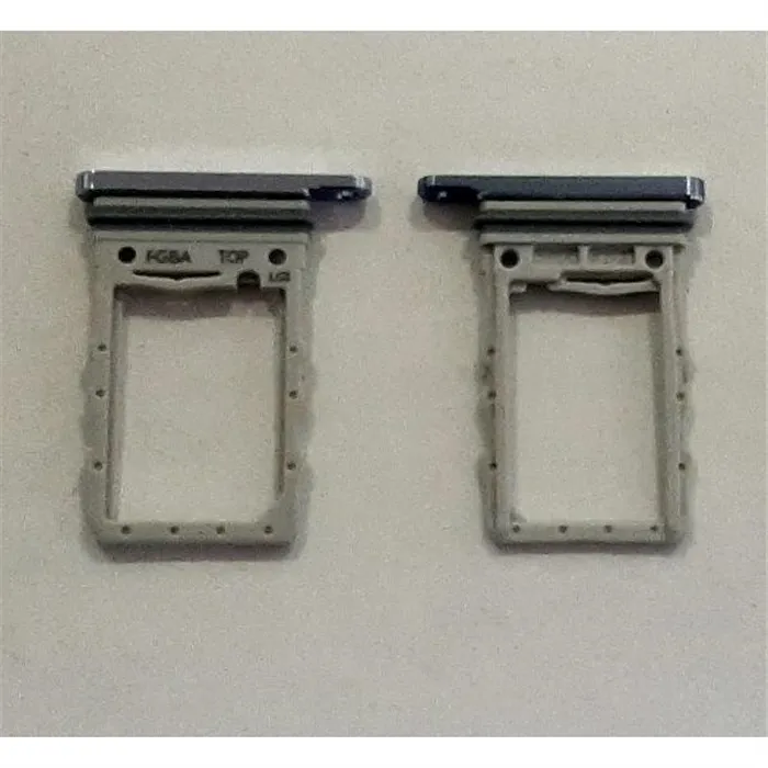 Soporte o bandeja sim azul para Samsung Galaxy Z Flip 4 SM-F721 calidad premium
