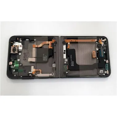 Pantalla lcd para Samsung Galaxy Z Flip 4 SM-F721 GH82-29440A GH82-30238A tactil negro marco grafito Service Pack