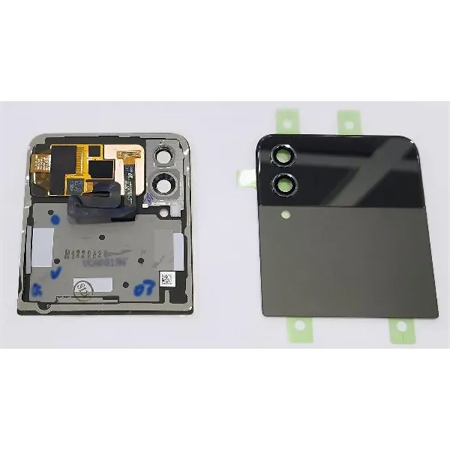 Lcd trasero negro para Samsung Galaxy Z Flip 4 F721 calidad premium