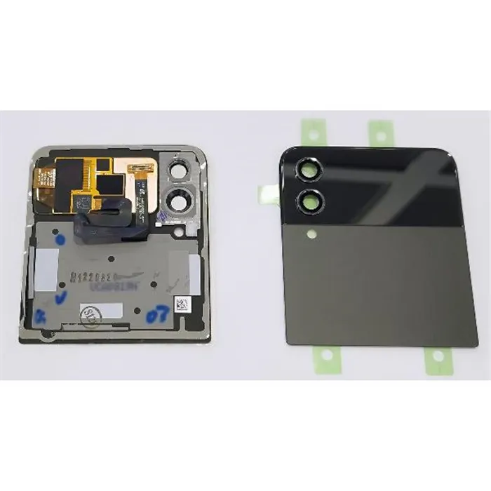 Lcd trasero negro para Samsung Galaxy Z Flip 4 F721 calidad premium
