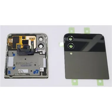 Lcd trasero negro para Samsung Galaxy Z Flip 4 F721 calidad premium