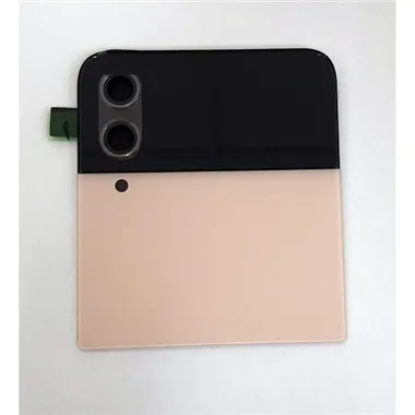 Tapa trasera o tapa bateria rosa mas display lcd para Samsung Galaxy Z Flip 4 SM-F721 GH97-27947C Service Pack