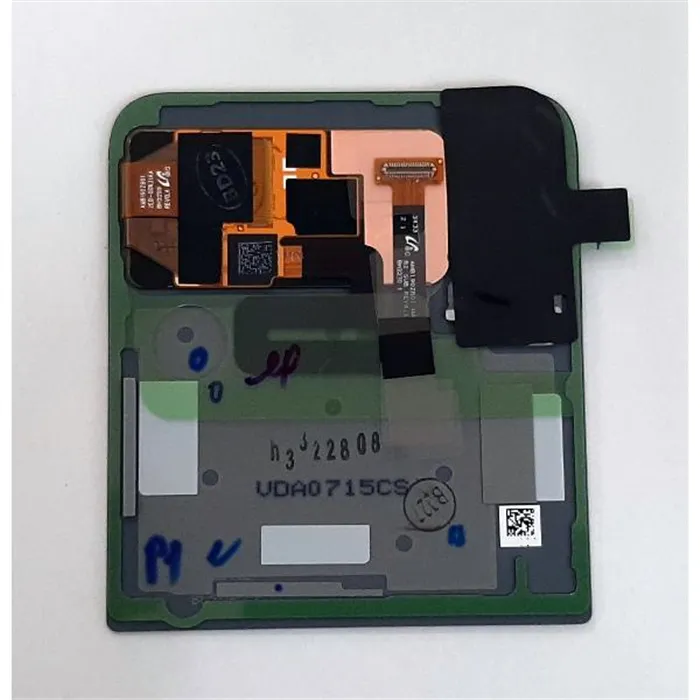 Tapa trasera o tapa bateria rosa mas display lcd para Samsung Galaxy Z Flip 4 SM-F721 GH97-27947C Service Pack