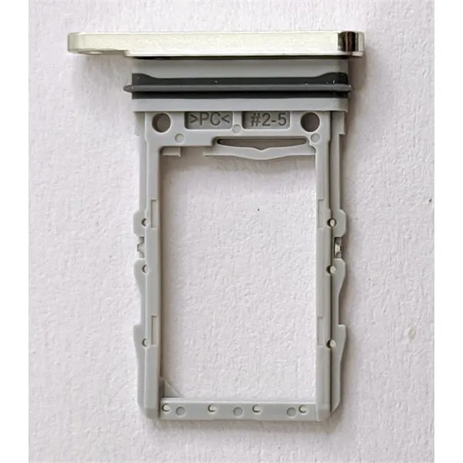 Soporte o bandeja sim blanca para Samsung Galaxy Z Flip 5 5G F731 calidad premium