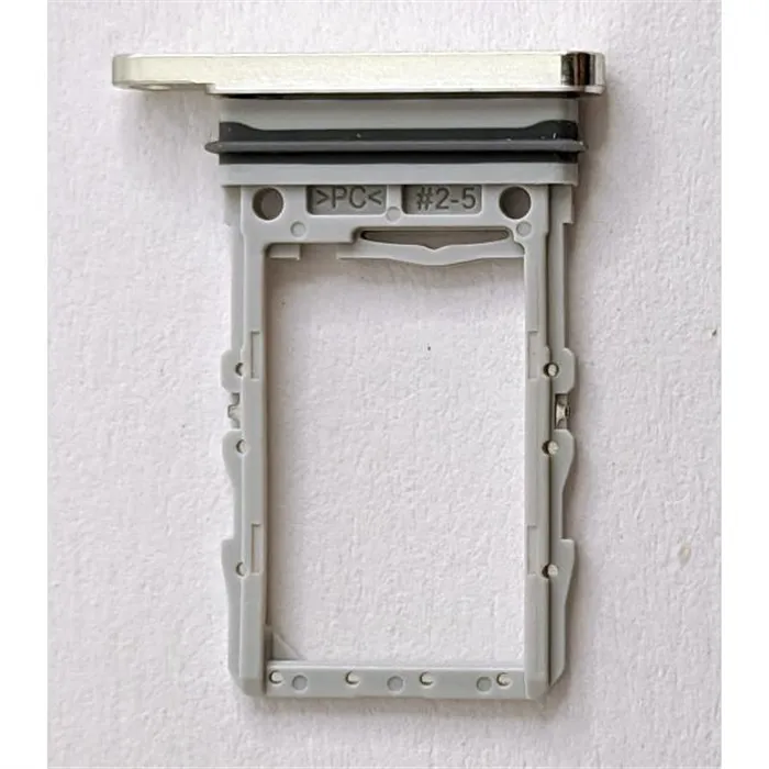 Soporte o bandeja sim blanca para Samsung Galaxy Z Flip 5 5G F731 calidad premium