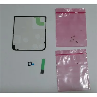 Set adhesivo precortado tapa trasera superior para Samsung Galaxy Z Flip 5 F731 GH82-31832A Service Pack