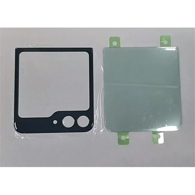 Set 2 tapa trasera o tapa bateria verde para Samsung Galaxy Z Flip 5 5G SM-F731B