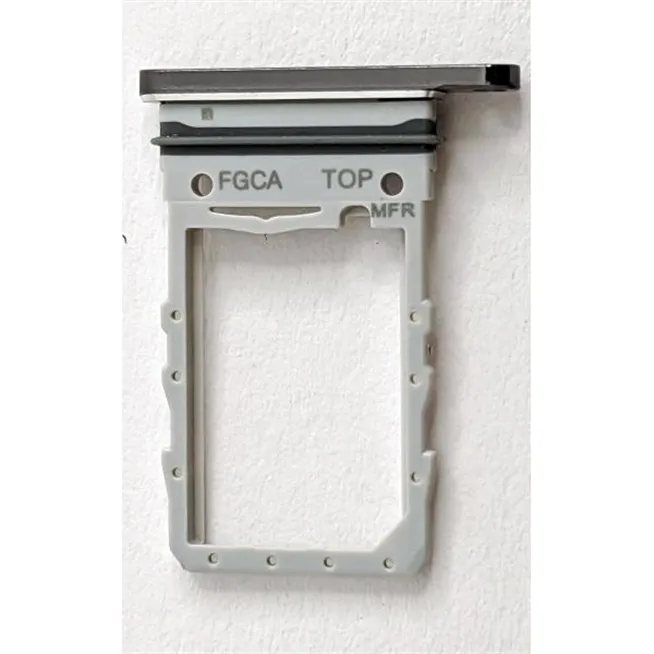 Soporte o bandeja sim negra para Samsung Galaxy Z Flip 5 5G F731 calidad premium