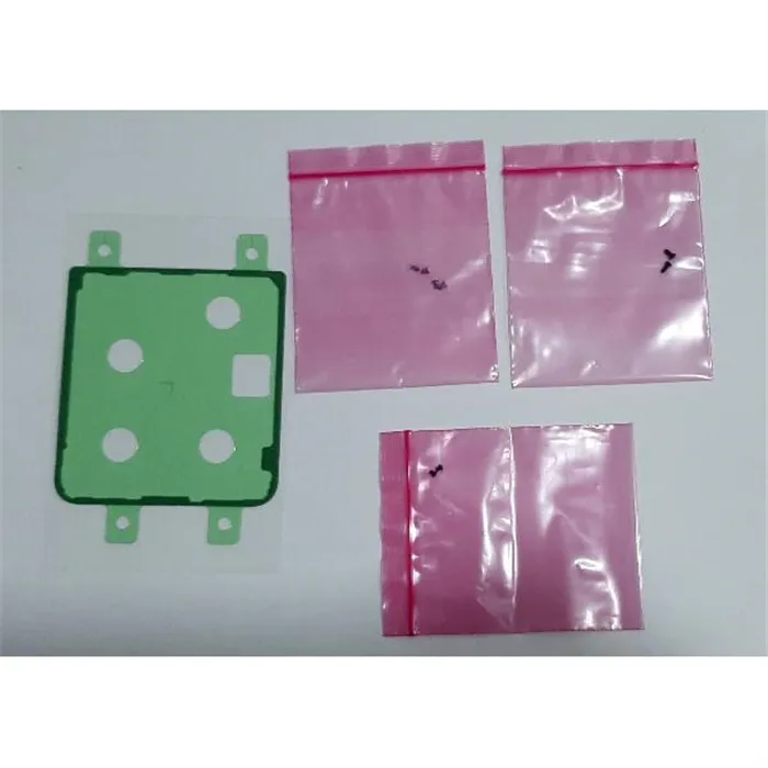 Set adhesivo precortado tapa trasera inferior para Samsung Galaxy Z Flip 5 F731 GH82-31834A Service Pack