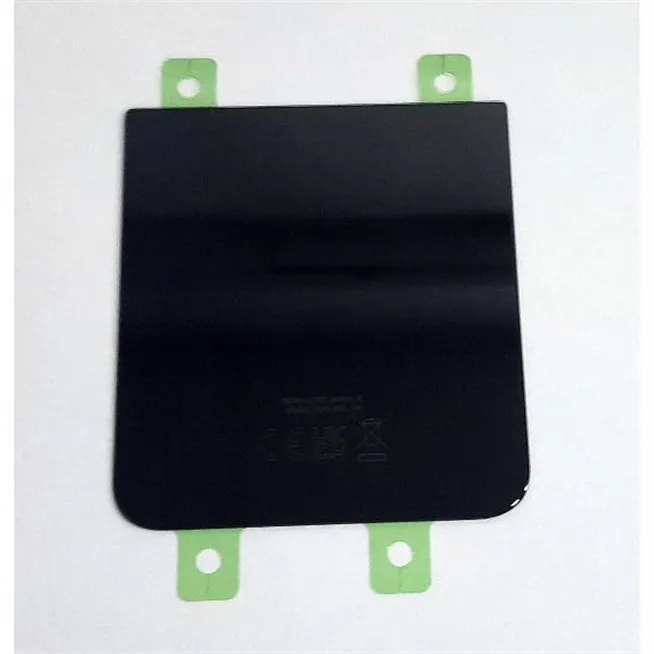 Tapa trasera o tapa bateria negra para Samsung Galaxy Z Flip 5 F731 GH82-31929A Service Pack