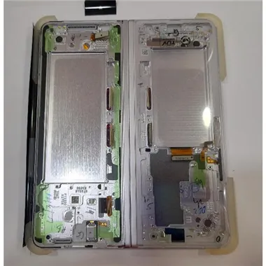 Pantalla LCD para Samsung Galaxy Z Fold 3 5G F926 GH82-26283C mas tactil negro mas marco plata Service pack