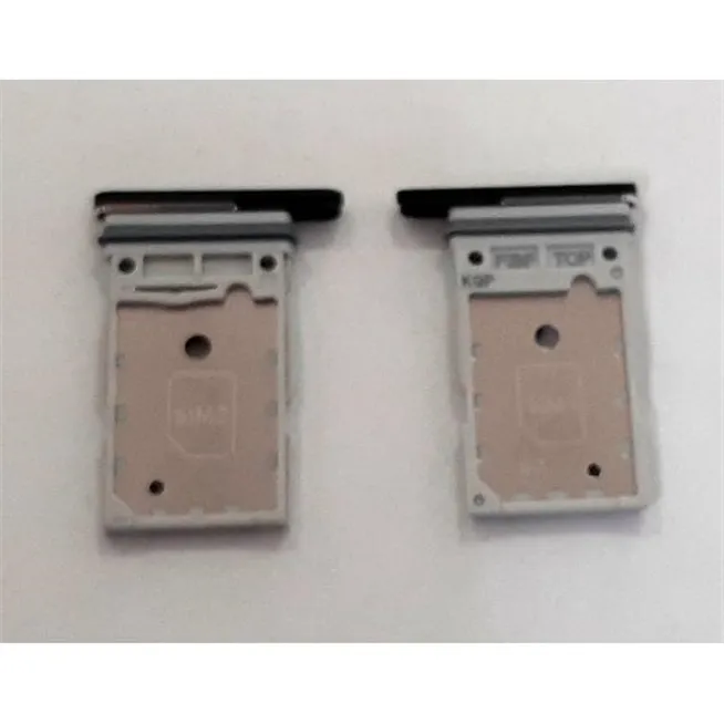 Soporte o bandeja single sim negra para Samsung Galaxy Z Fold 3 5G F926B calidad premium