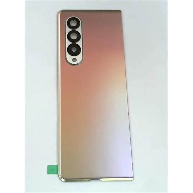 Tapa trasera o tapa bateria plata para Samsung Galaxy Z Fold 3 5G F926B CSL mas cubierta camara