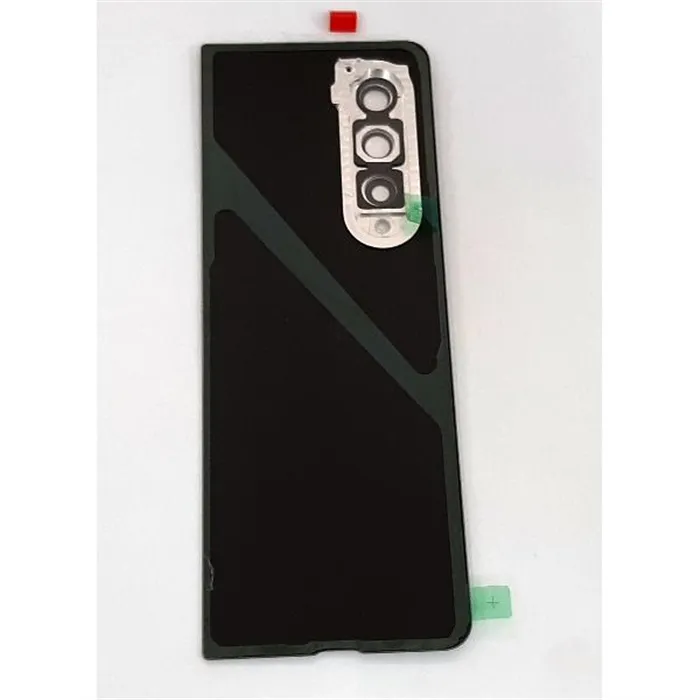 Tapa trasera o tapa bateria plata para Samsung Galaxy Z Fold 3 5G F926B CSL mas cubierta camara