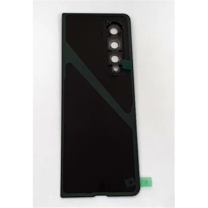 Tapa trasera o tapa bateria negra para Samsung Galaxy Z Fold 3 5G F926B CSL mas cubierta camara