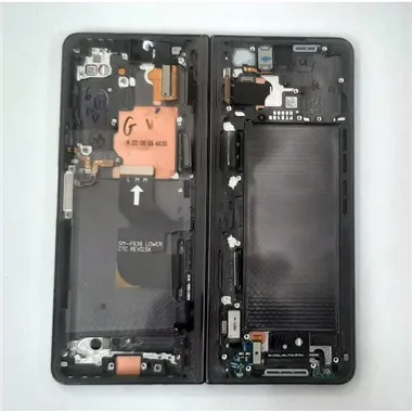 Pantalla lcd para Samsung Galaxy Z Fold 4 F936 GH82-29461A mas tactil negro mas marco negro Service Pack