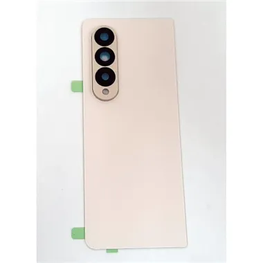 Tapa trasera o tapa bateria dorada para Samsung Galaxy Z Fold 4 F936 mas cubierta camara