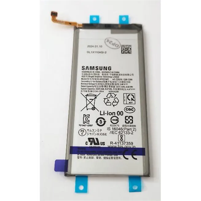 Batería EB-BF937ABY 2340mAh para Samsung Galaxy Z Fold4 F936B GH82-29450A Service Pack