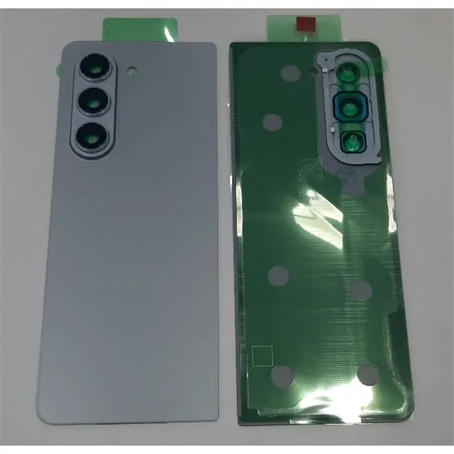 Tapa trasera o tapa bateria azul para Samsung Galaxy Z Fold 5 F946 5G mas cubierta camara