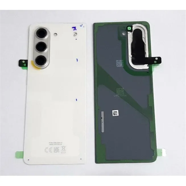 Tapa trasera o tapa bateria blanca para Samsung Galaxy Z Fold 5 F946 5G GH82-31862B Service Pack