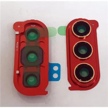 Cubierta camara roja para Samsung Galaxy Z Fold 5 F946 calidad premium