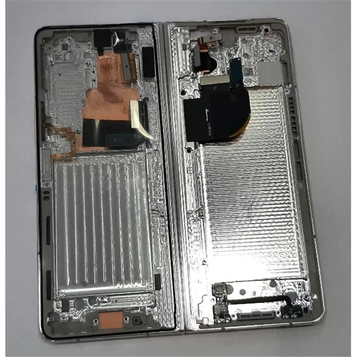 Pantalla lcd para Samsung Galaxy Z Fold 5 SM-F946B GH82-31842B mas tactil negro mas marco Plata Service Pack