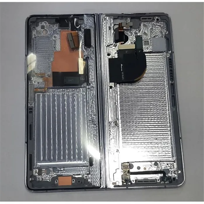 Pantalla lcd para Samsung Galaxy Z Fold 5 SM-F946B GH82-31843C mas tactil negro mas marco azul Service Pack