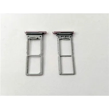 Soporte o bandeja dual sim rosa para Samsung Galaxy Z Fold 6 5G F956 calidad premium