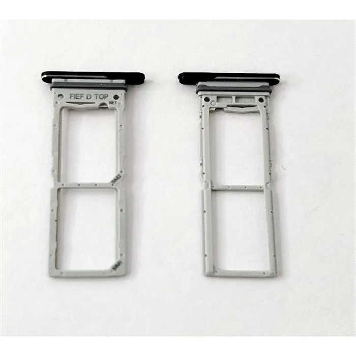 Soporte o bandeja dual sim negra para Samsung Galaxy Z Fold 6 5G F956 calidad premium