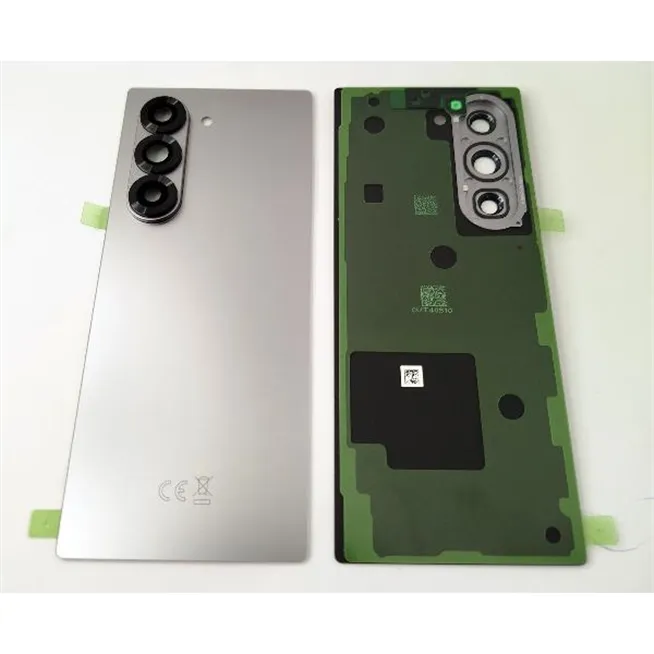 Tapa trasera o tapa bateria plata para Samsung Galaxy Z Fold6 SM-F956B GH82-35086A Service Pack