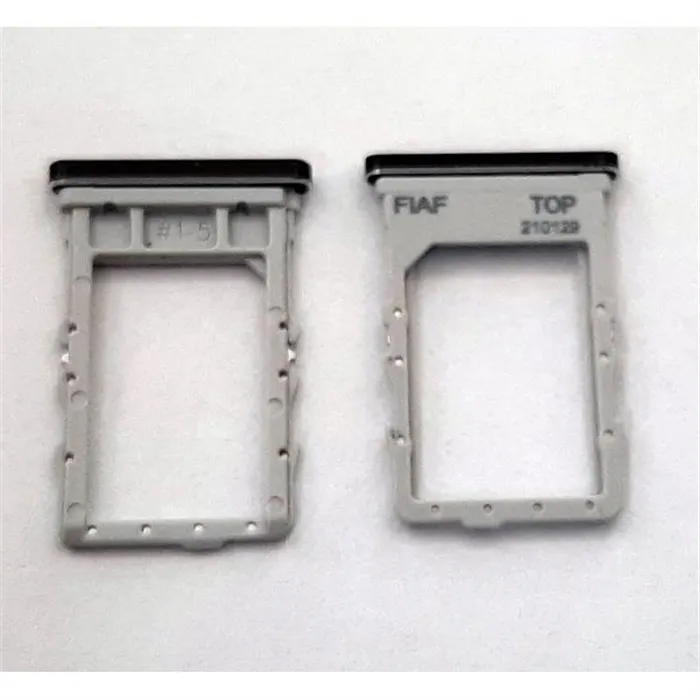 Soporte o bandeja sim negra para Samsung Galaxy Z Fold2 5G F916 calidad premium