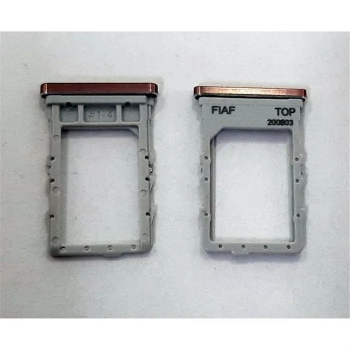 Soporte o bandeja sim rosa para Samsung Galaxy Z Fold2 5G F916 calidad premium