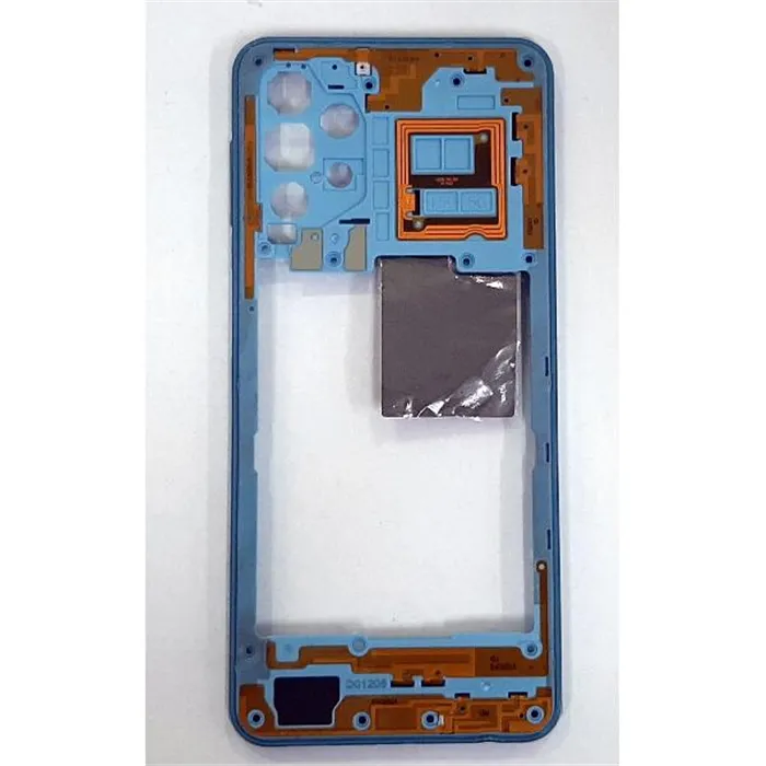 Carcasa central o marco azul para Samsung A32 5G calidad premium