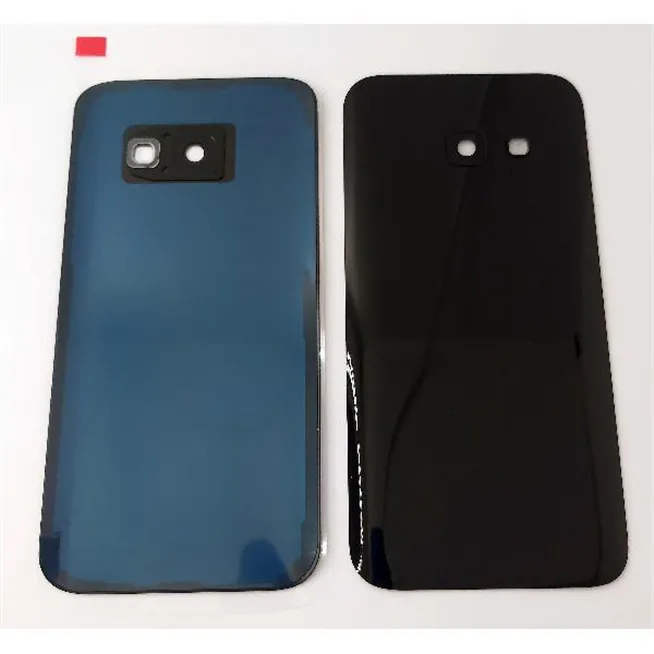 Tapa trasera o tapa bateria negra para Samsung Galaxy A3 2017 A320F con lente de camara